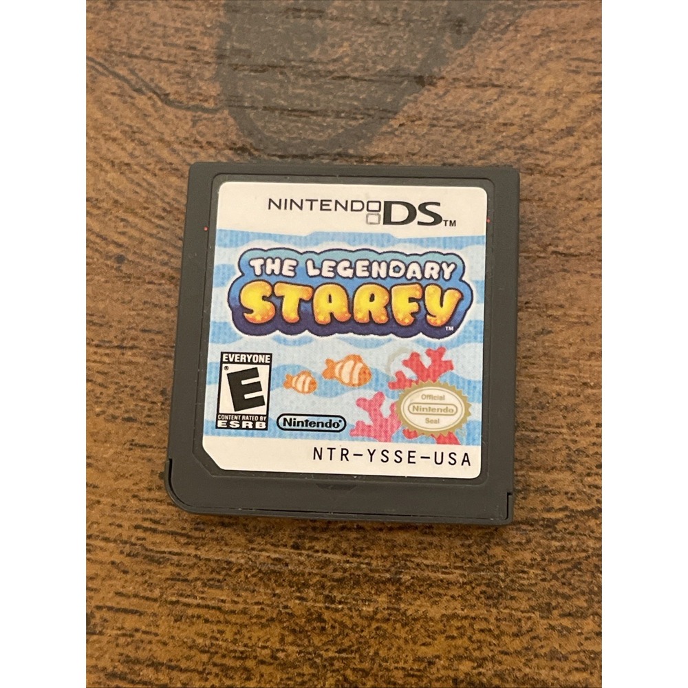 The Legendary Starfy (Nintendo DS, 2009) Authentic Tested Cart Only